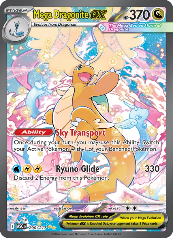 Mega Dragonite ex #290 — Ascended Heroes