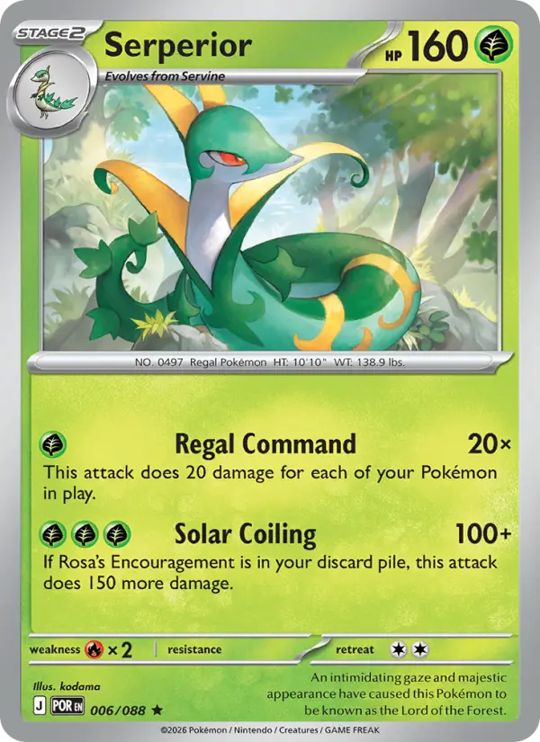 Serperior #006 — Perfect Order