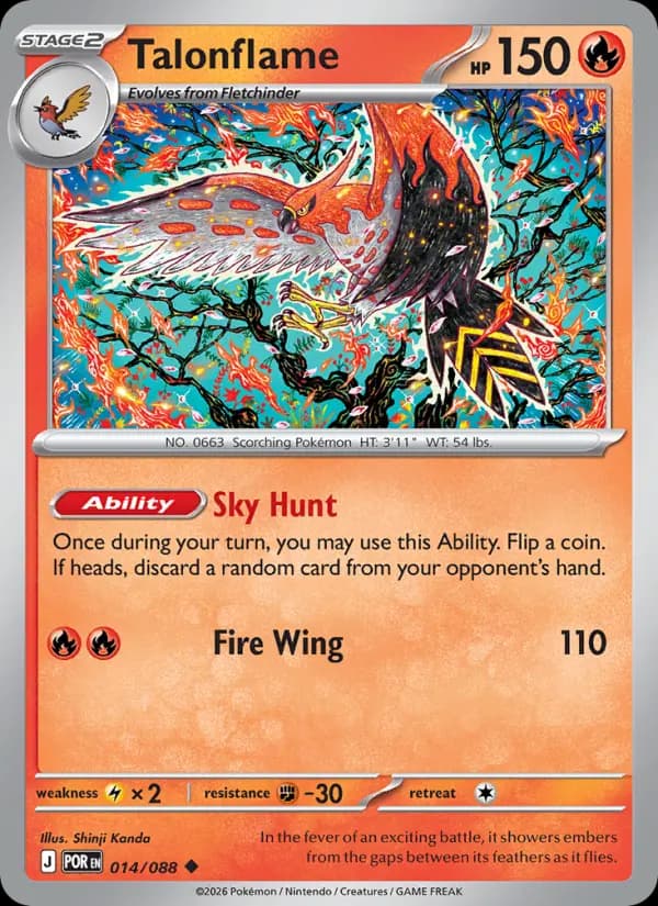 Talonflame #014 — Perfect Order