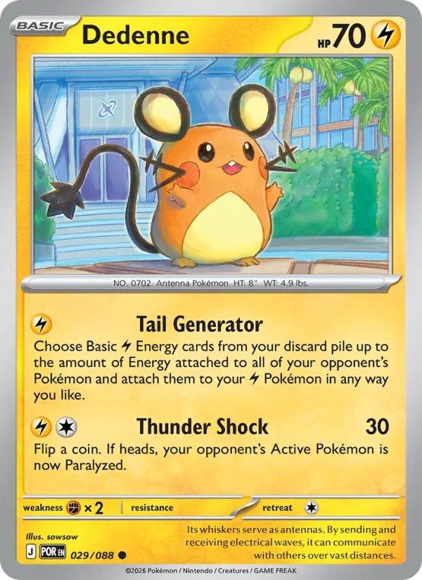 Dedenne #029 — Perfect Order