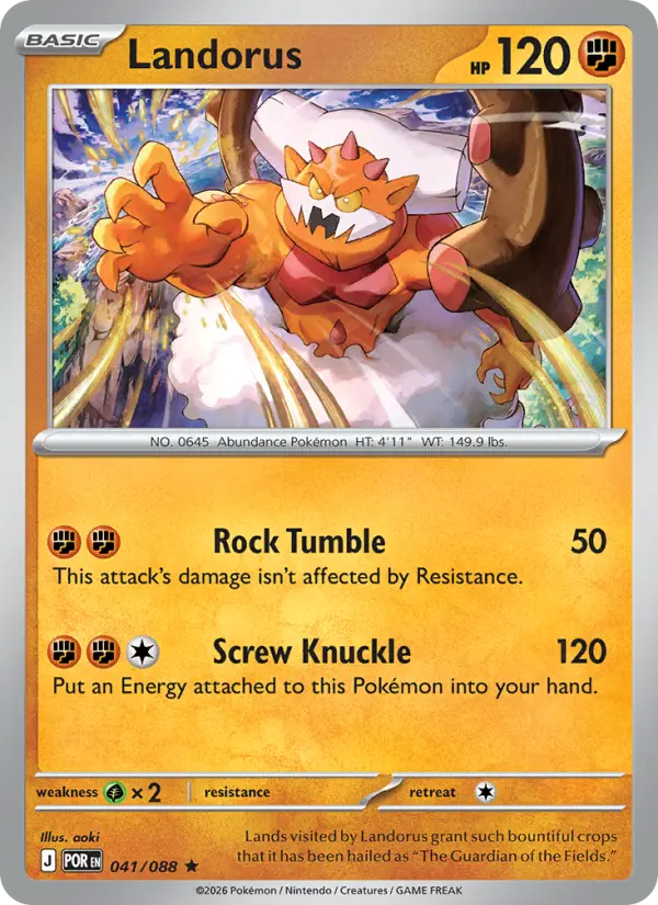 Landorus #041 — Perfect Order