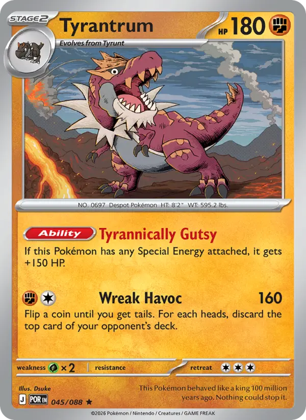 Tyrantrum #045 — Perfect Order