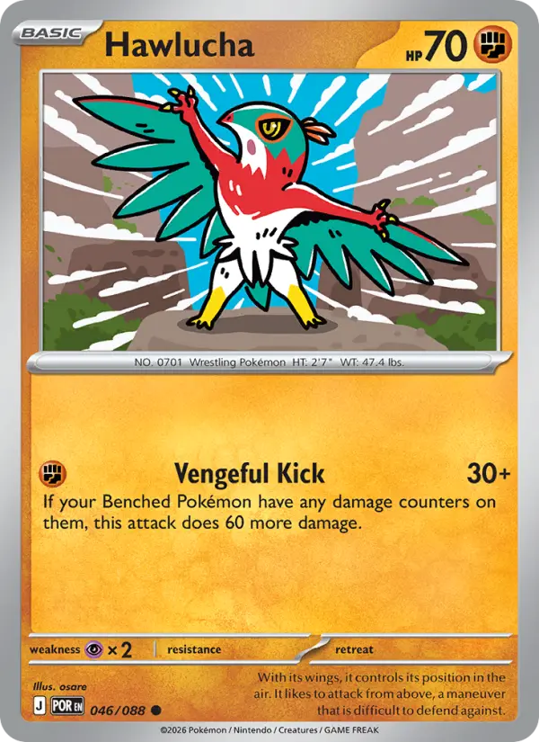 Hawlucha #046 — Perfect Order