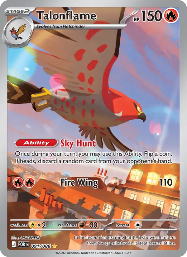 Talonflame #091 — Perfect Order