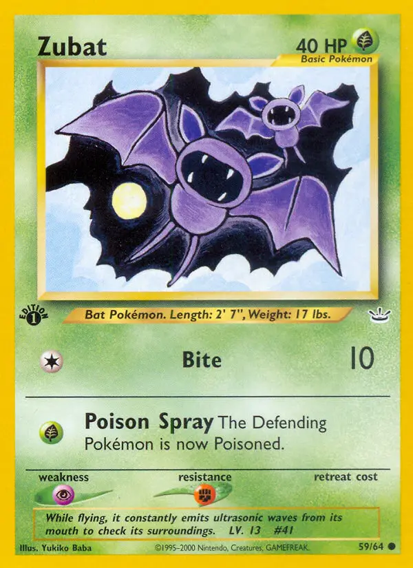 Zubat #59 — Neo Revelation