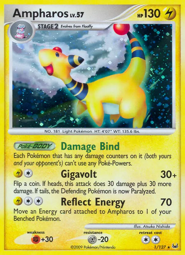 Ampharos #1 — Platinum