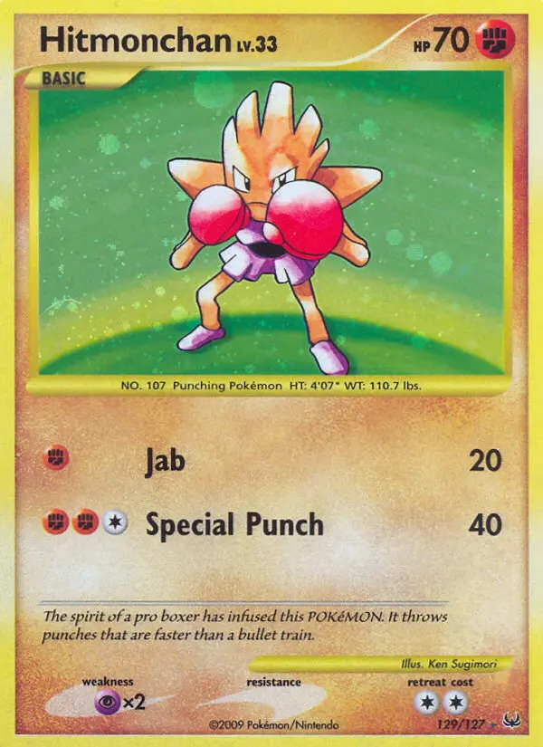 Hitmonchan #129 — Platinum