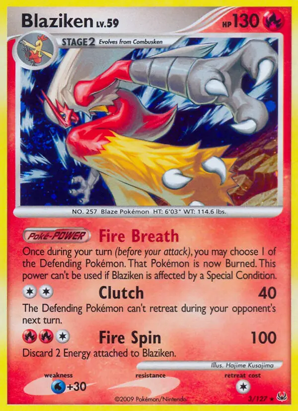 Blaziken #3 — Platinum