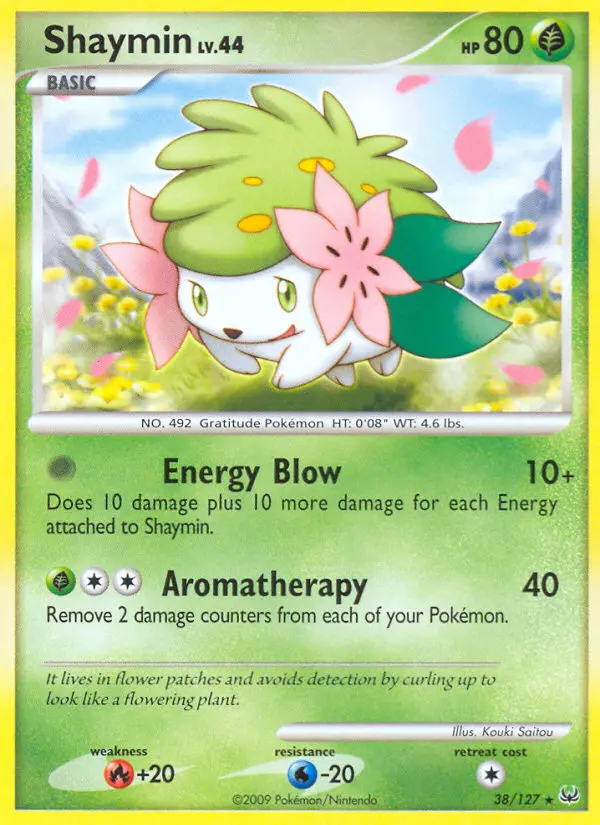 Shaymin #38 — Platinum