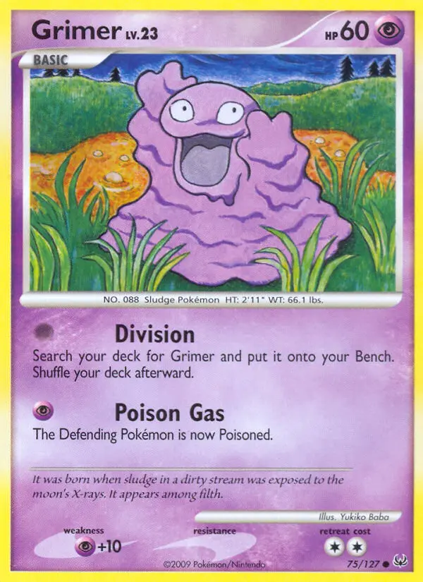 Grimer #75 — Platinum