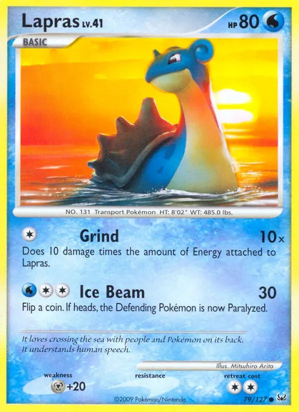 Lapras #79 — Platinum