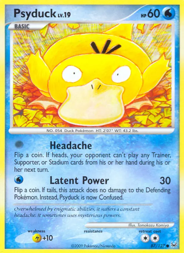 Psyduck #87 — Platinum