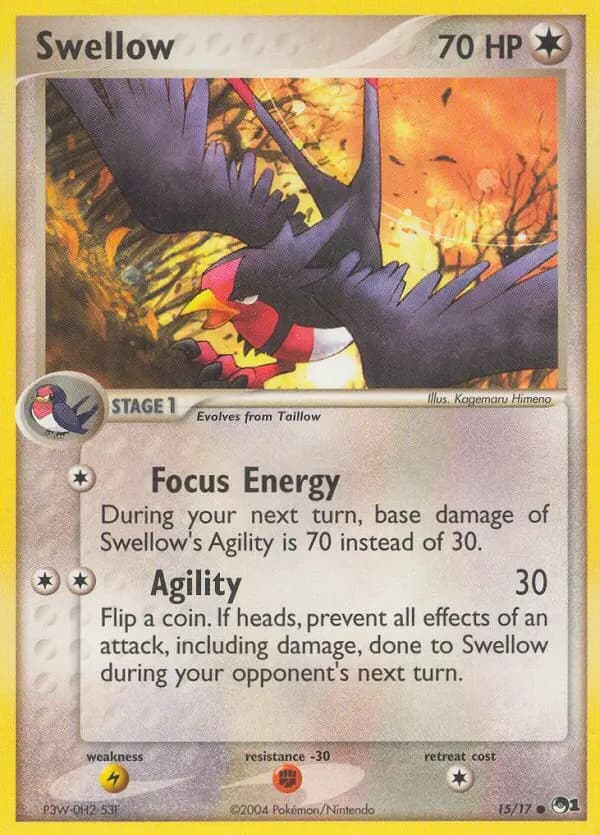 Swellow #15 — POP 1