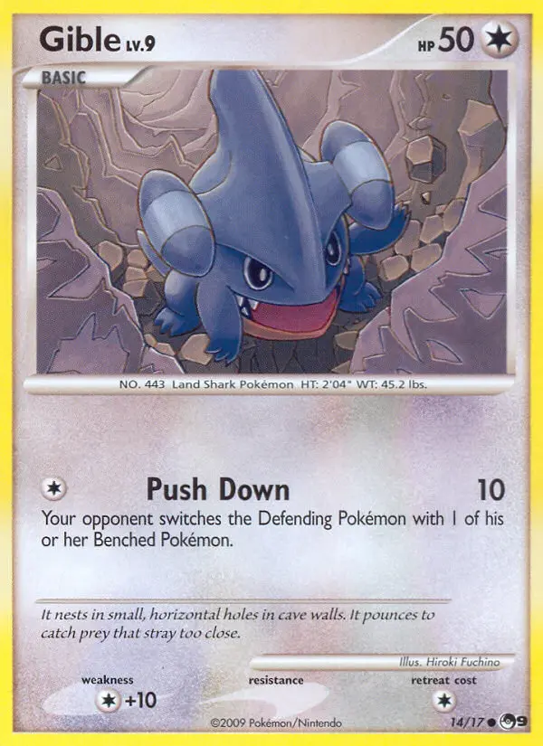 Gible #14 — POP 9
