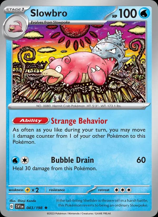 Slowbro #043 — Scarlet & Violet