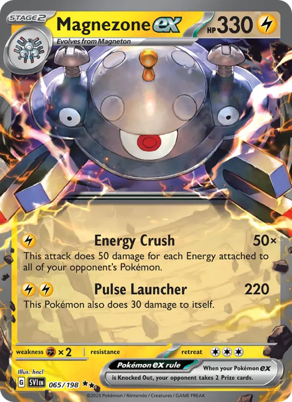 Magnezone ex #065 — Scarlet & Violet