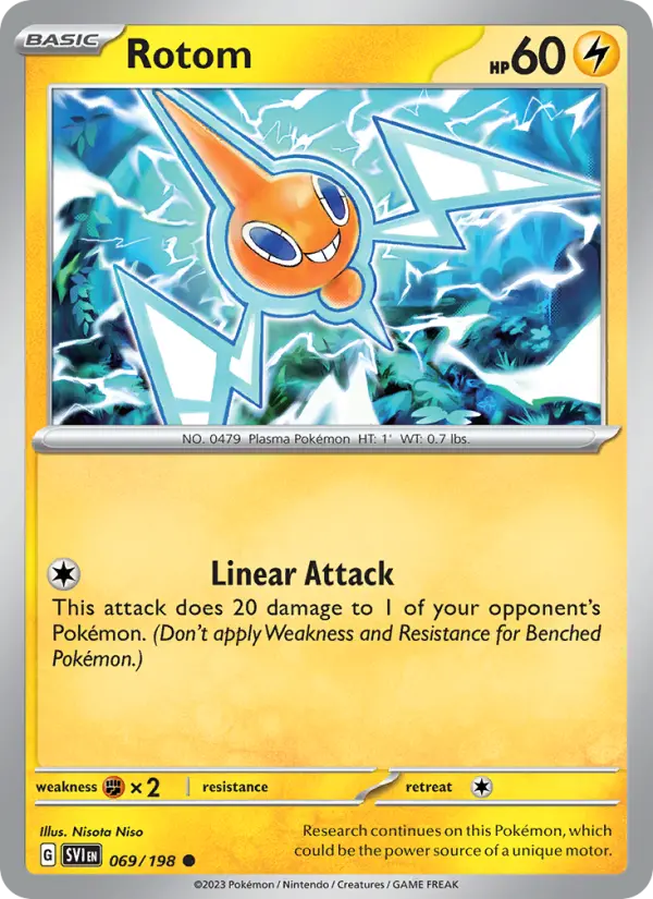 Rotom #069 — Scarlet & Violet