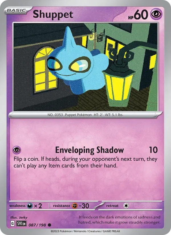 Shuppet #087 — Scarlet & Violet