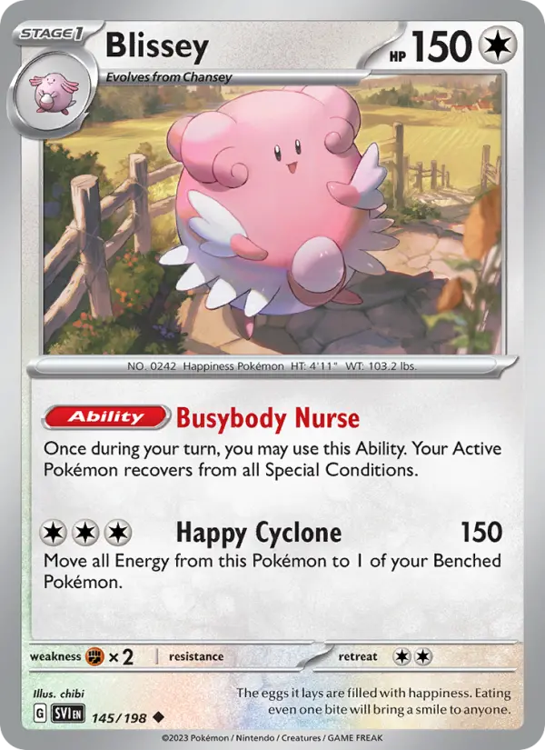 Blissey #145 — Scarlet & Violet