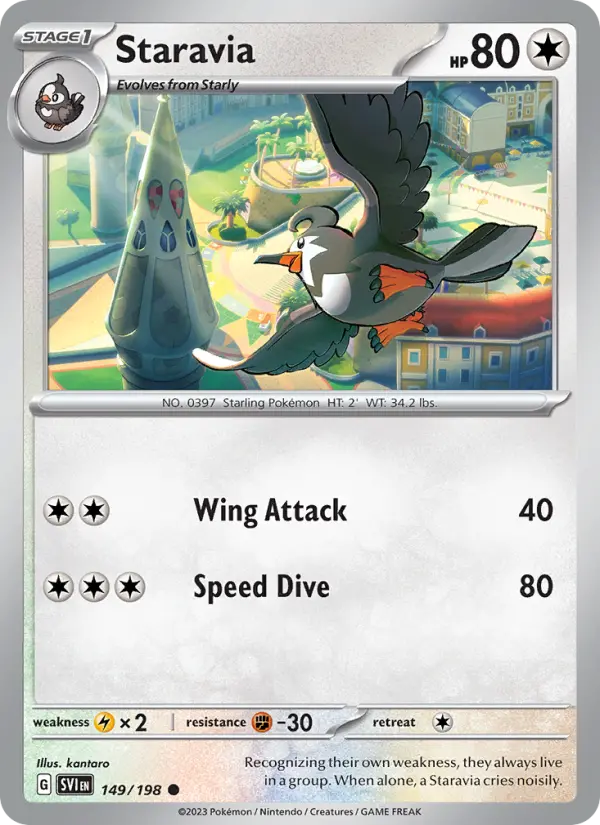 Staravia #149 — Scarlet & Violet