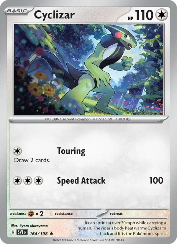 Cyclizar #164 — Scarlet & Violet