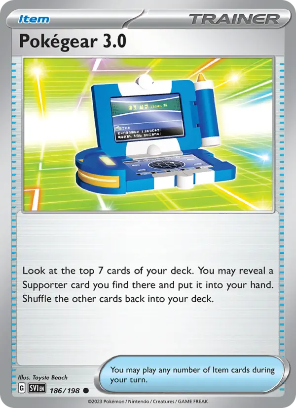 Pokégear 3.0 #186 — Scarlet & Violet