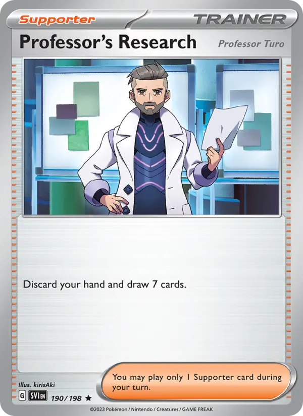 Professor's Research #190 — Scarlet & Violet