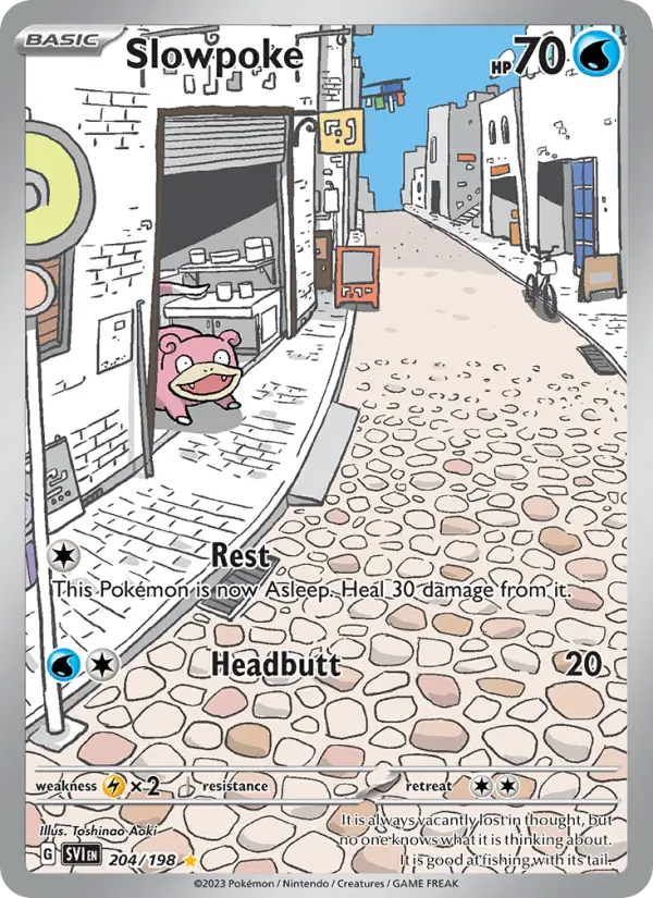 Slowpoke #204 — Scarlet & Violet