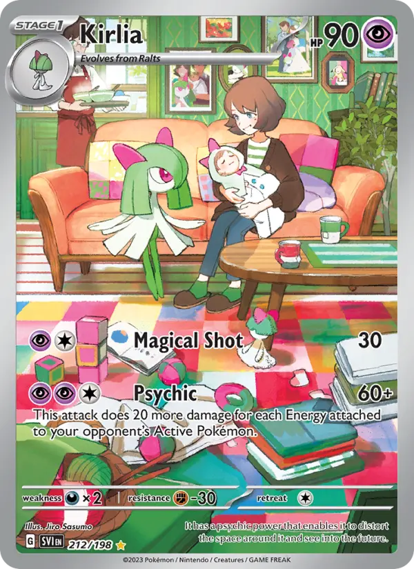 Kirlia #212 — Scarlet & Violet