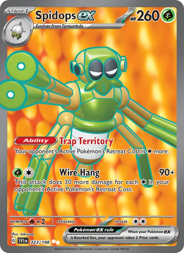 Spidops ex #223 — Scarlet & Violet