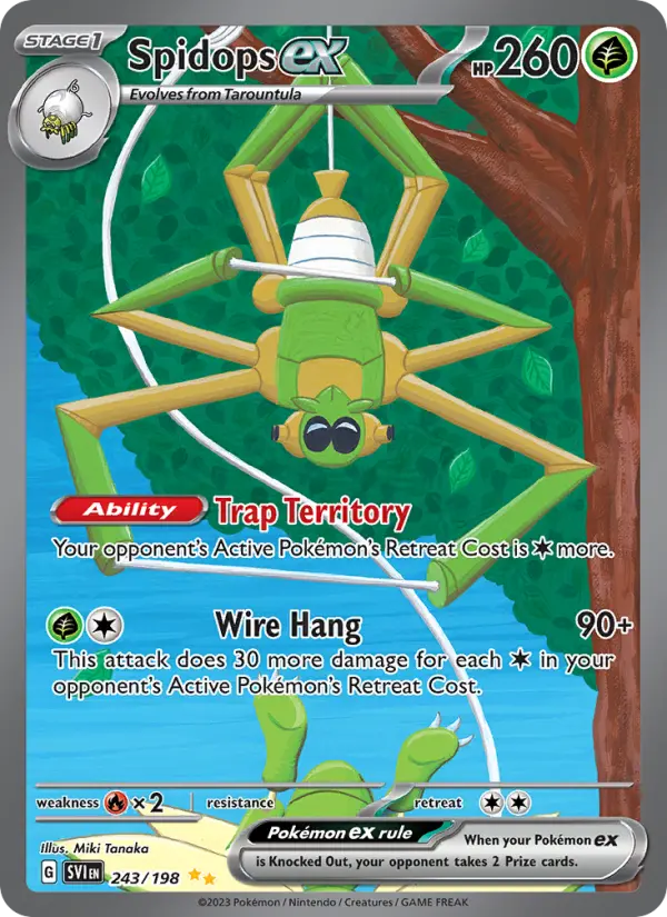 Spidops ex #243 — Scarlet & Violet