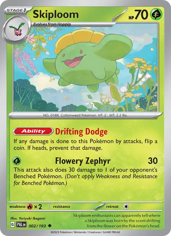 Skiploom #002 — Paldea Evolved