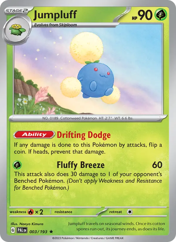 Jumpluff #003 — Paldea Evolved