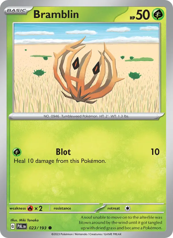 Bramblin #023 — Paldea Evolved