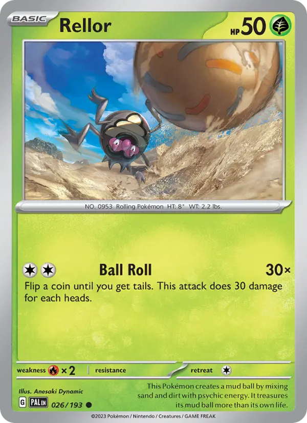 Rellor #026 — Paldea Evolved