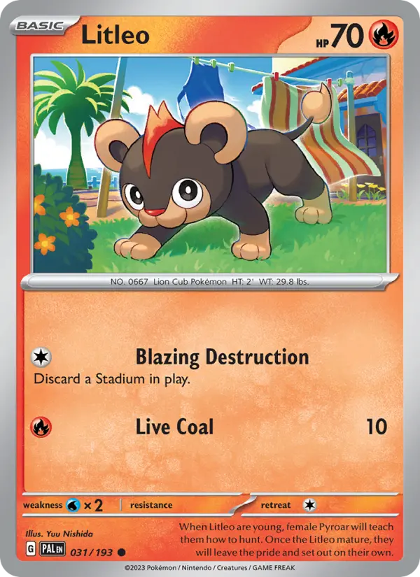 Litleo #031 — Paldea Evolved