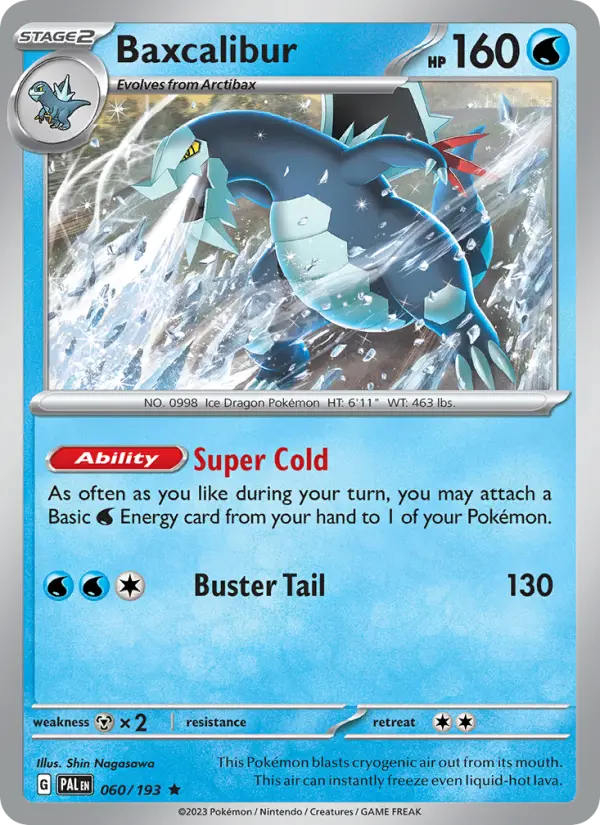 Baxcalibur #060 — Paldea Evolved