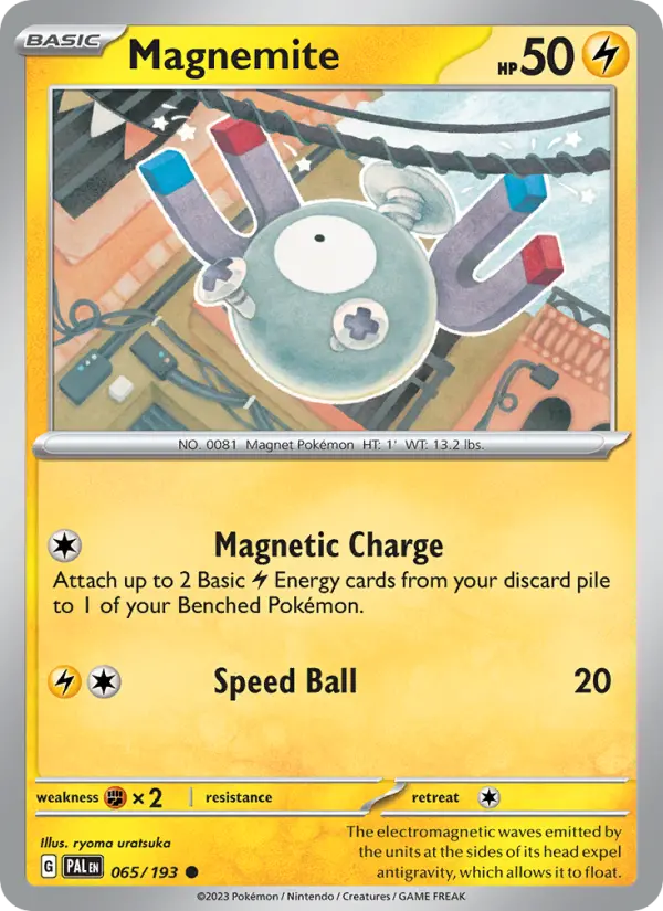 Magnemite #065 — Paldea Evolved