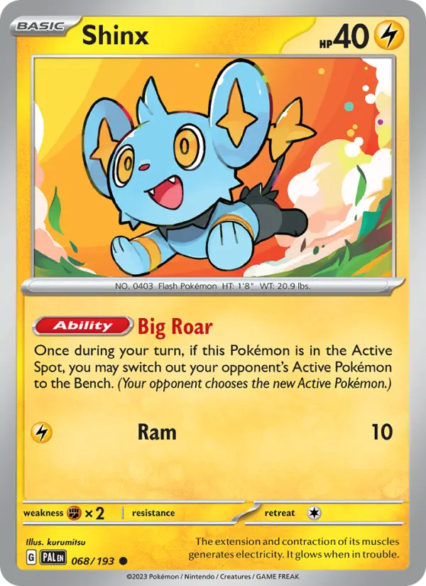 Shinx #068 — Paldea Evolved