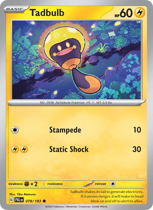 Tadbulb #078 — Paldea Evolved