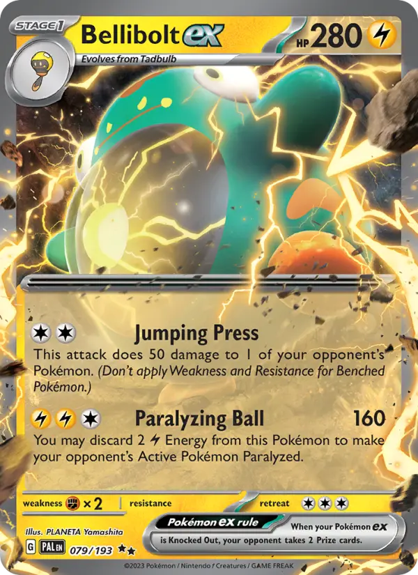 Bellibolt ex #079 — Paldea Evolved