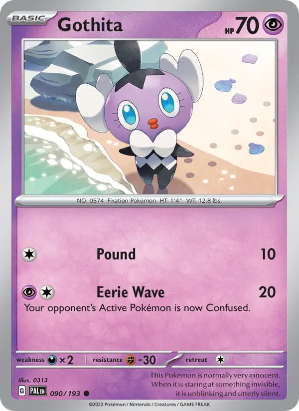 Gothita #090 — Paldea Evolved