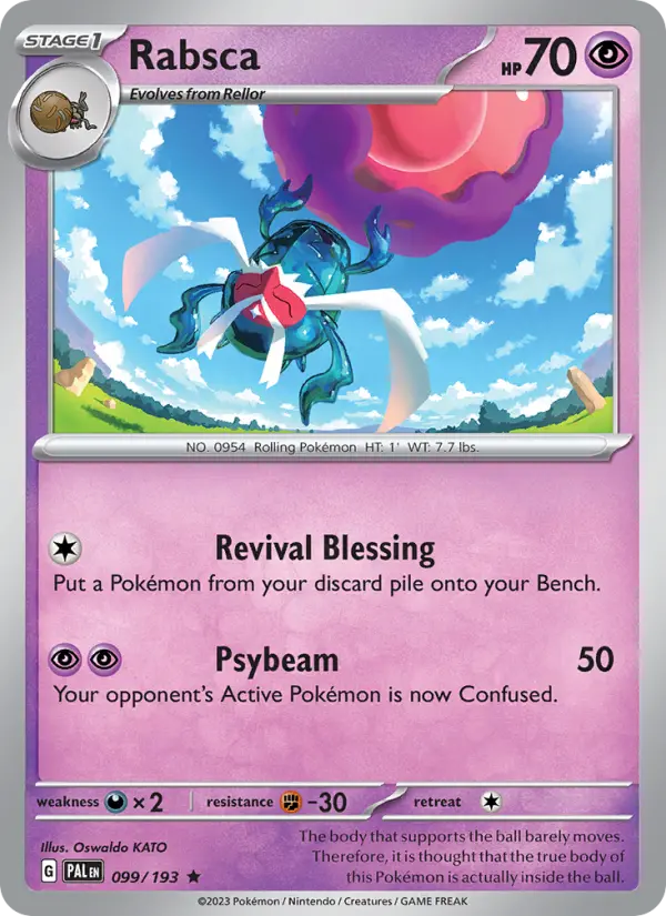 Rabsca #099 — Paldea Evolved