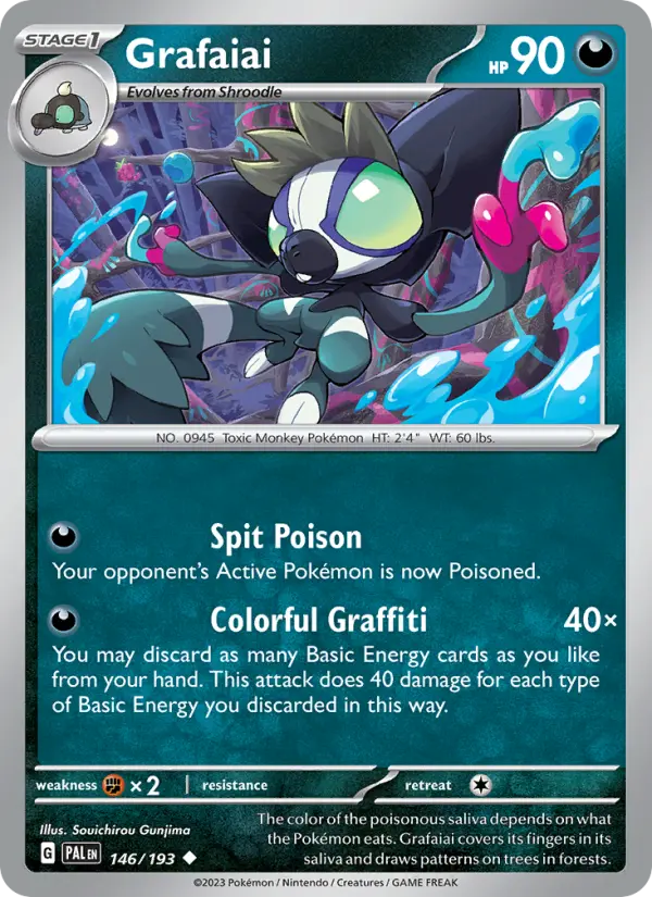 Grafaiai #146 — Paldea Evolved