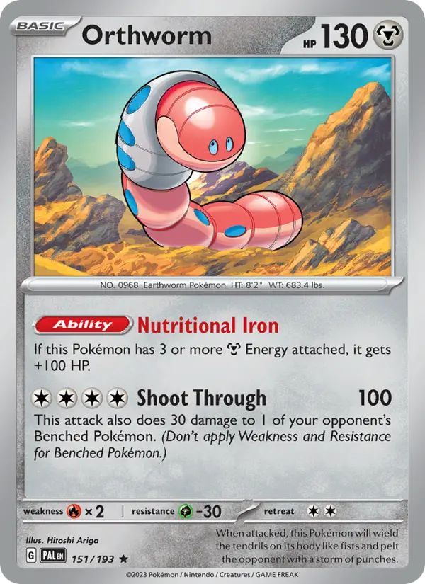 Orthworm #151 — Paldea Evolved