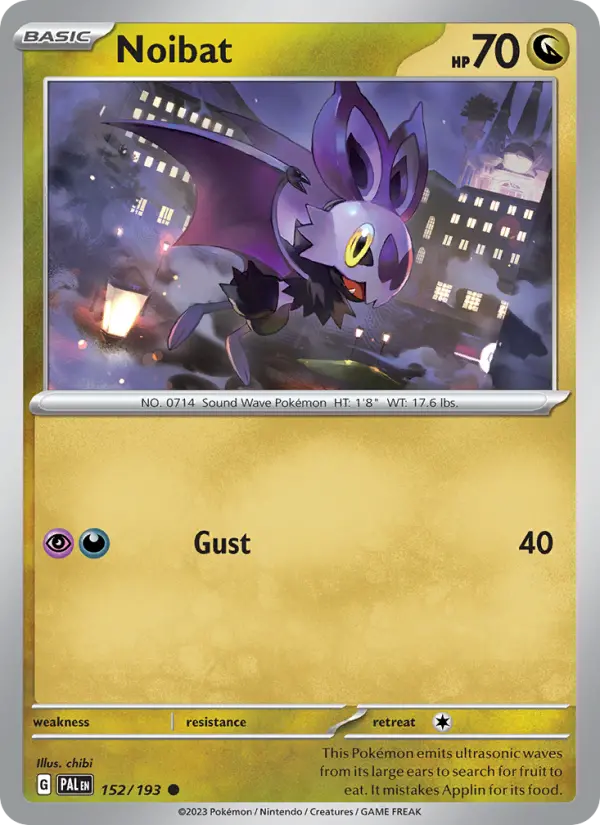 Noibat #152 — Paldea Evolved
