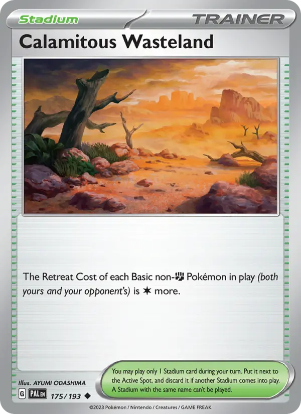 Calamitous Wasteland #175 — Paldea Evolved