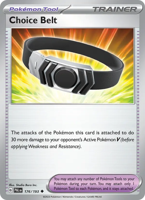Choice Belt #176 — Paldea Evolved
