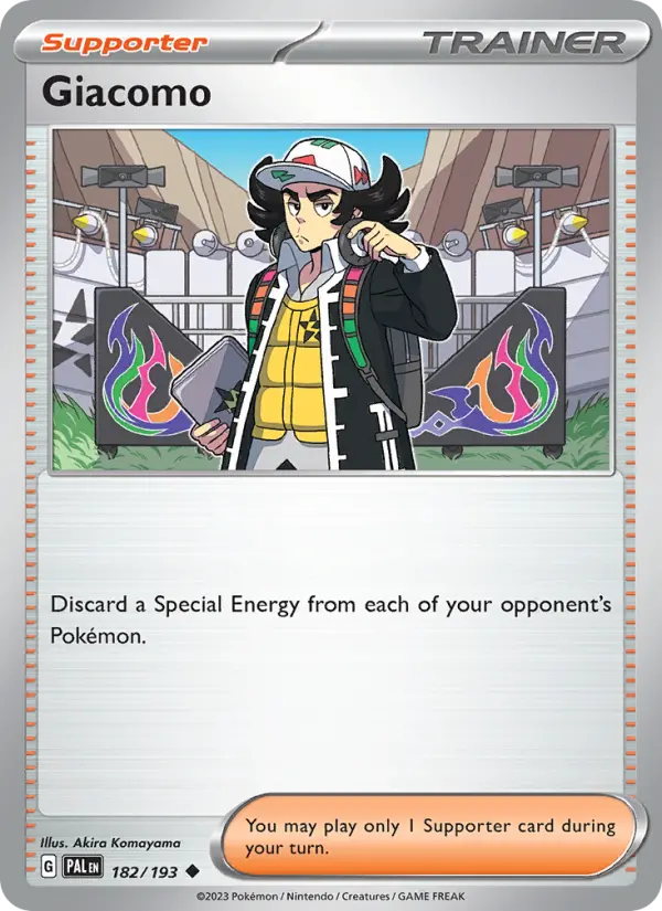 Giacomo #182 — Paldea Evolved