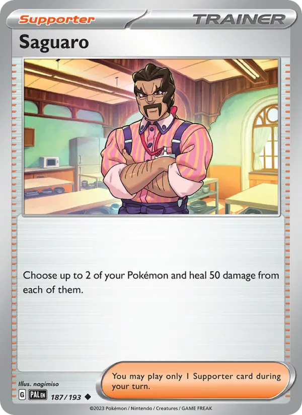 Saguaro #187 — Paldea Evolved